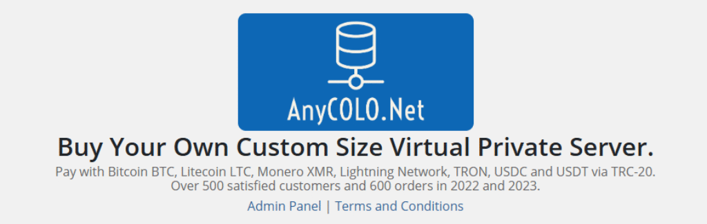 AnyColo.net Review 2025 β The Ultimate Guide to Anonymous VPS Hosting with Crypto Payments